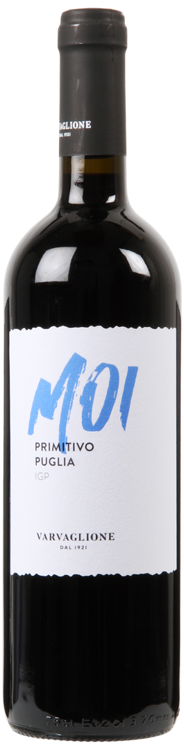 Varvaglione Vigne & Vini, Primitivo di Puglia Moi, 2023 - Bottle Hero