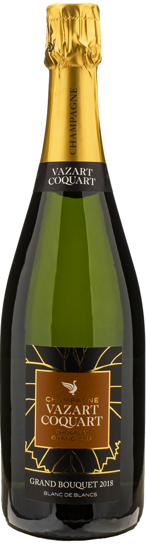 Vazart Coquart Champagne Grand Cru Blanc de Blancs Extra Brut Grand Bouquet Chouilly 2018