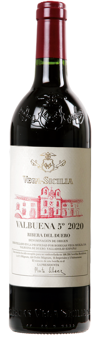 Bodegas Vega Sicilia, Ribera del Duero Valbuena 5°, 2020 - Bottle Hero
