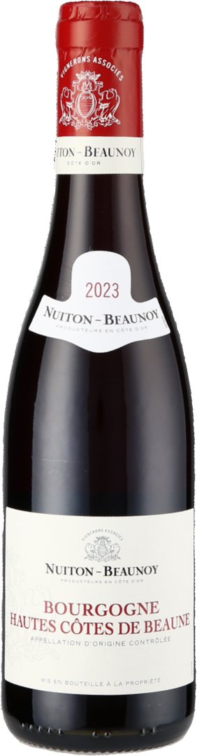 Vignerons Associés Nuiton Beaunoy, Nuiton Beaunoy Hautes-Côtes du Beaune Rouge 1/2 Btl., 2023 - Bottle Hero