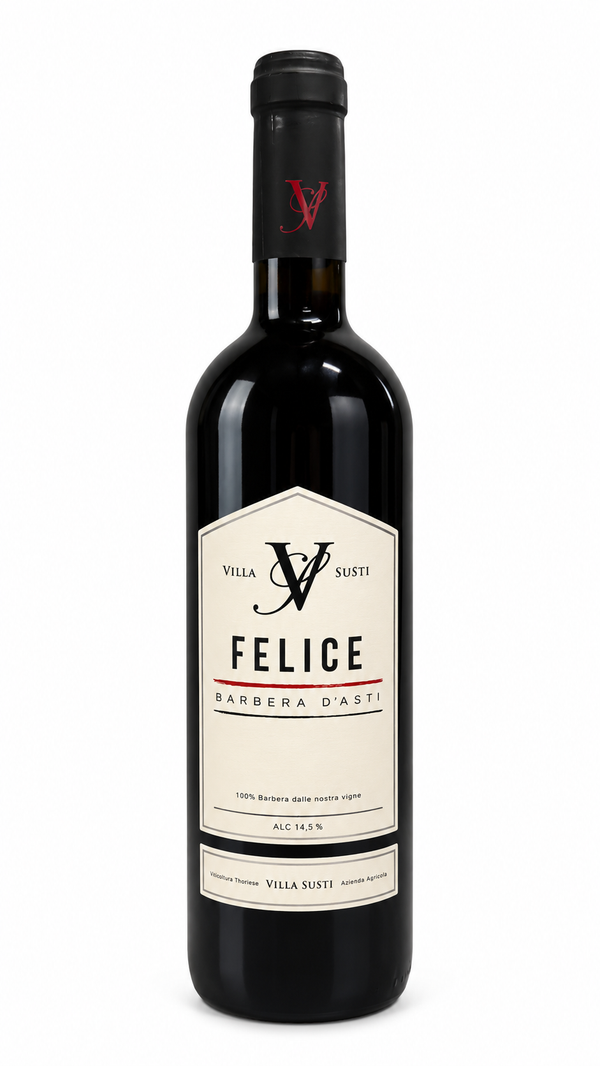 Villa SuSti, 2024 Barbera d'Asti Felice - Bottle Hero