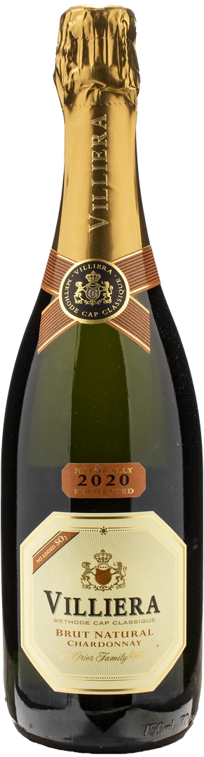 Villiera Wines Cap Classique Brut Natural Chardonnay 2020