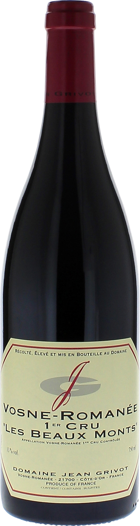 Vosne Romanée 1er Cru Les Beaux Monts Ex Domaine 2026 Domaine Grivot - Magnum 1,5L, 2015 - Bottle Hero