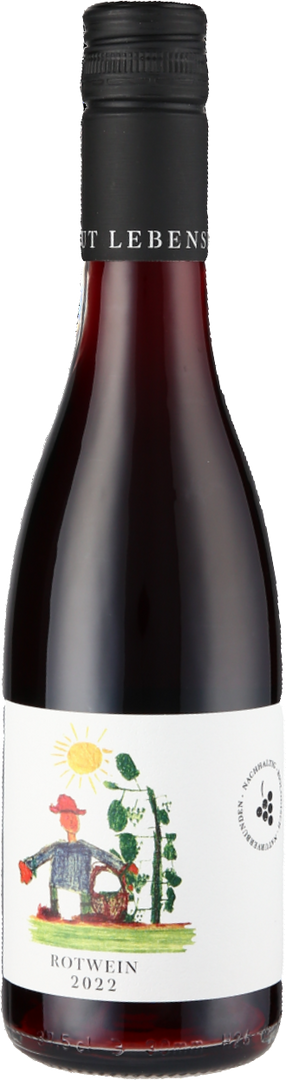 Weinbau der Lebenshilfe, Rotwein Halbtrocken 1/2 Btl., 2022 - Bottle Hero
