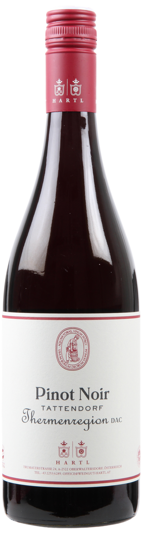 Weingut Hartl, Pinot Noir Tattendorf Thermenregion ØKO, 2024