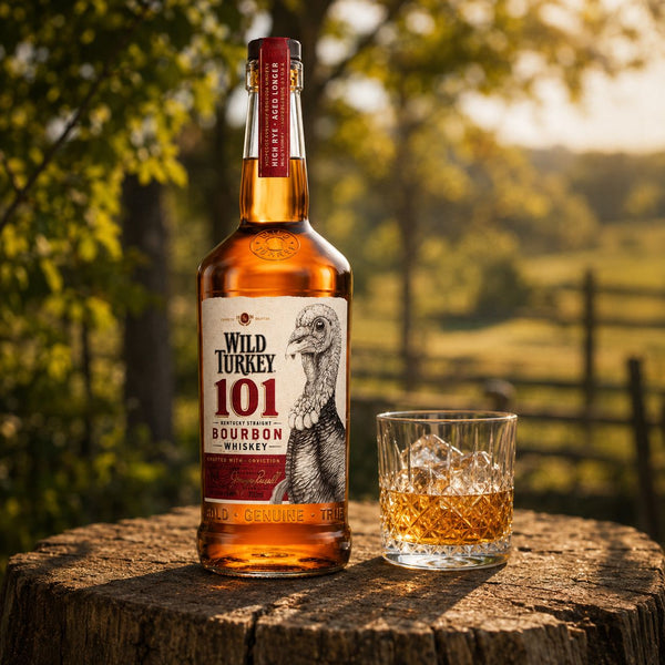 Wild Turkey Distillery, Wild Turkey 101 Proof Kentucky Straight Bourbon 70cl 50,5% - Bottle Hero