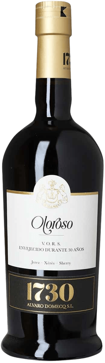 1730 Oloroso, VORS (over 30 år) Sherry, Álvaro Domecq - bottlehero.dk