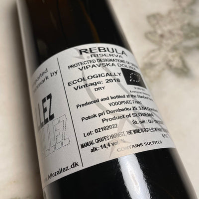 2018 Rebula "Reserve" - bottlehero.dk