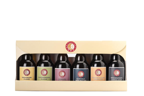Bryghuset Møn gaveæske med 6 øl - bottlehero.dk