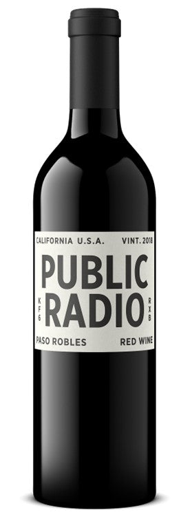 Grounded, Public Radio, Grenache, Paso Robles, 2018 - bottlehero.dk