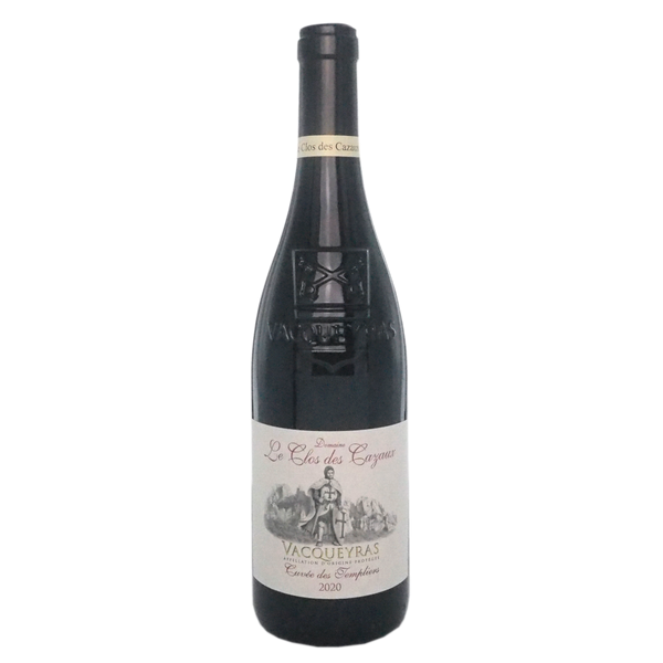Clos des Cazaux Vacqueyras Templiers 2020 - bottlehero.dk