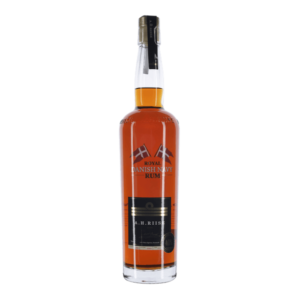 A. H. Riise Royal Danish Navy Rum 40% - bottlehero.dk