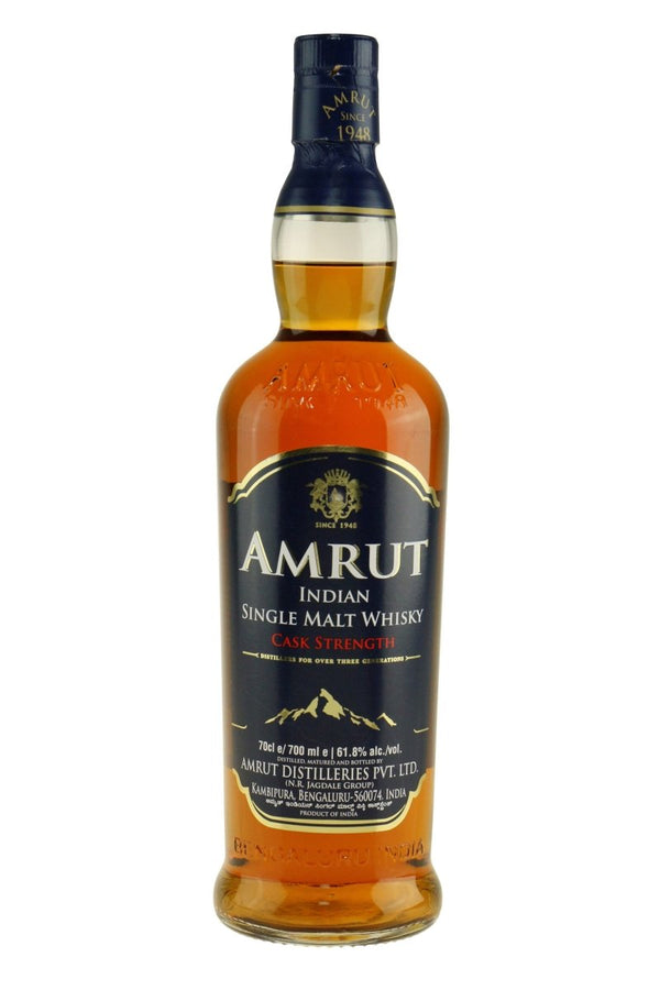 Amrut Indian Single Malt Cask Strength - bottlehero.dk