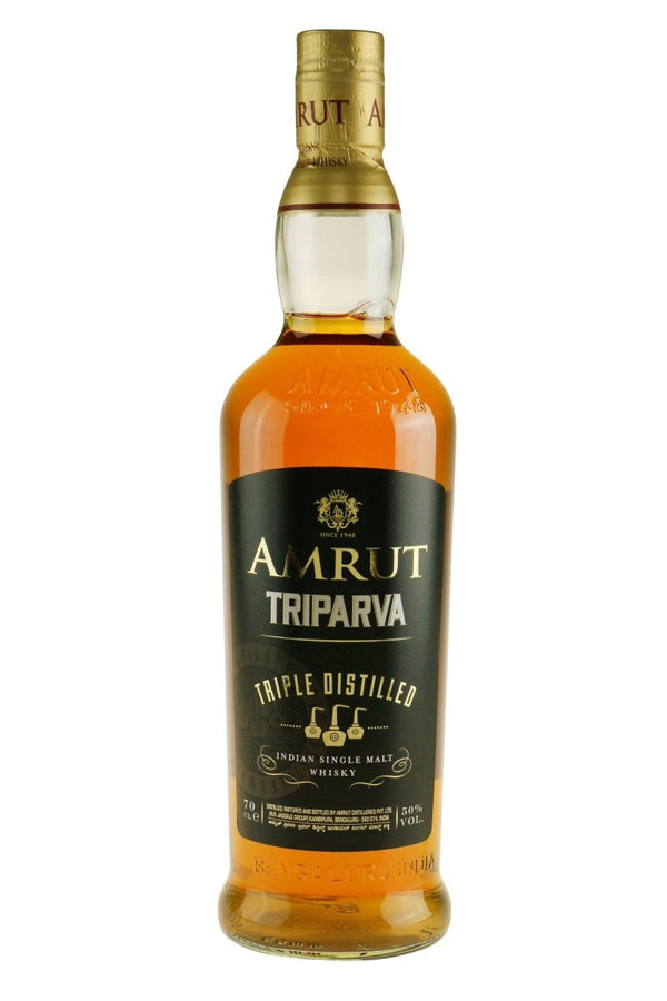 Amrut TRIPARVA Triple distilled Single Malt - bottlehero.dk