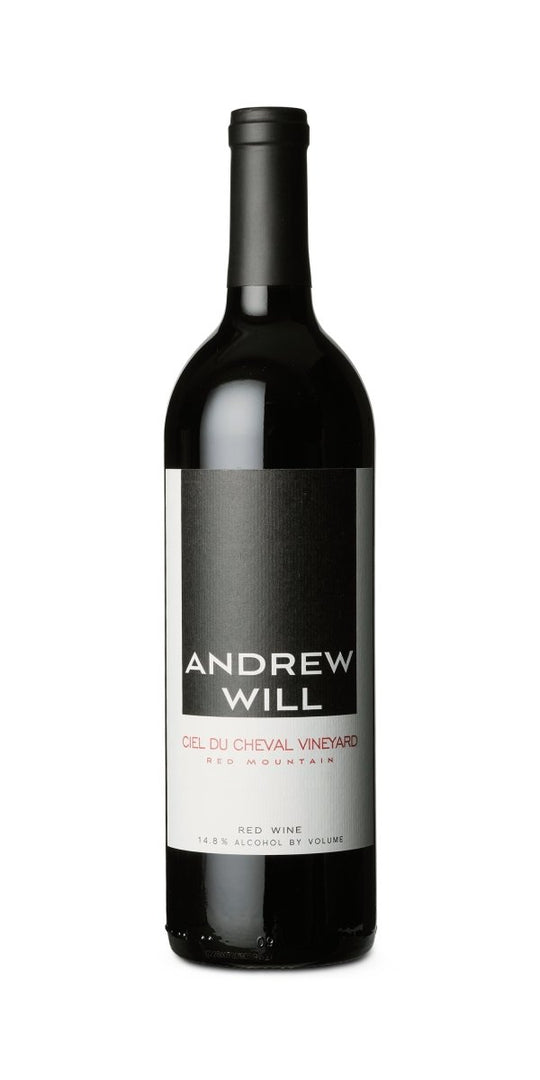 Andrew Will, Ciel du Cheval Vineyard, Red Mountain, Washington State, 2017 - bottlehero.dk