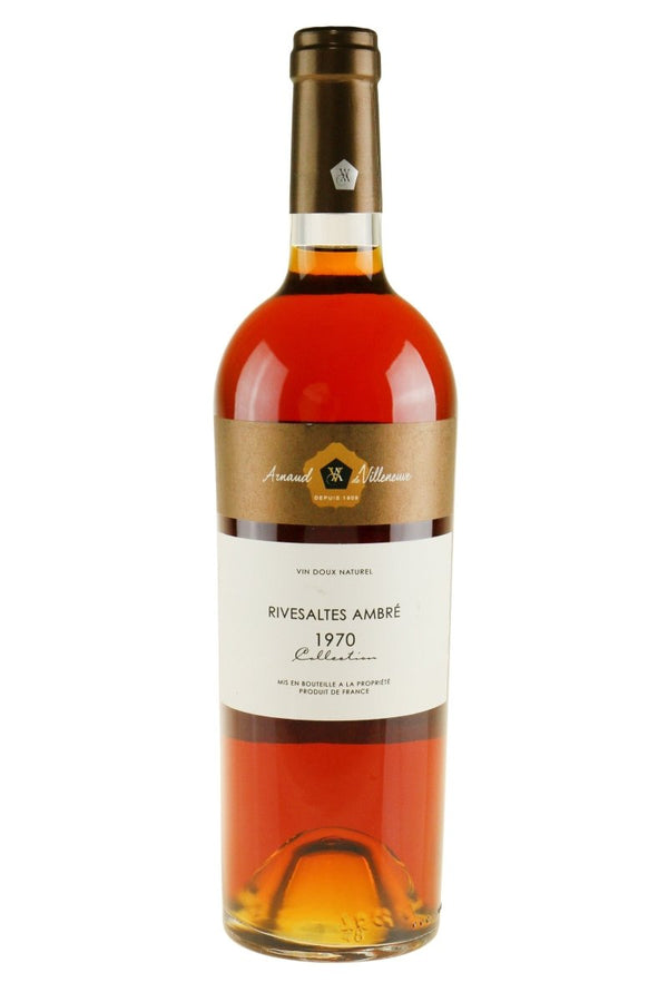 Arnaud de Villeneuve Rivesaltes Ambré 1970 - bottlehero.dk