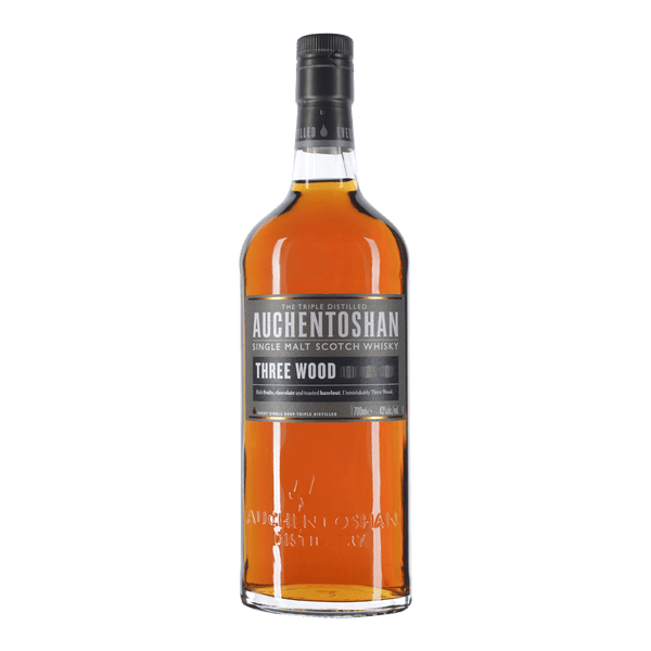 Auchentoshan Three Wood Single Malt 43% - bottlehero.dk