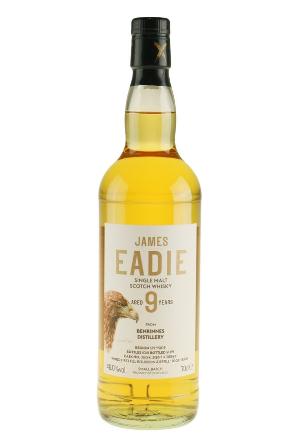 Benrinnes James Eadie 9 Years 2021 - bottlehero.dk