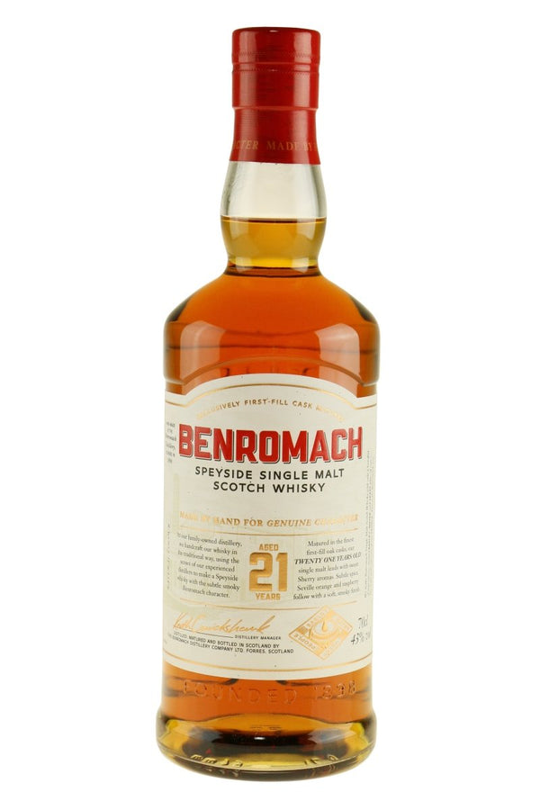 Benromach 21 Years Old - bottlehero.dk