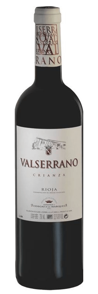 Bodegas Marques Valserrano Crianza Rioja 2017 - bottlehero.dk