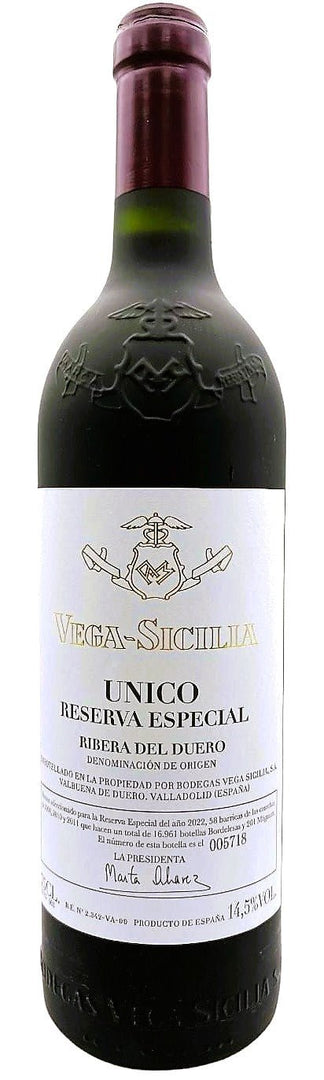 Bodegas Vega Sicilia, Ribera del Duero Reserva Especial (2022 release) - bottlehero.dk