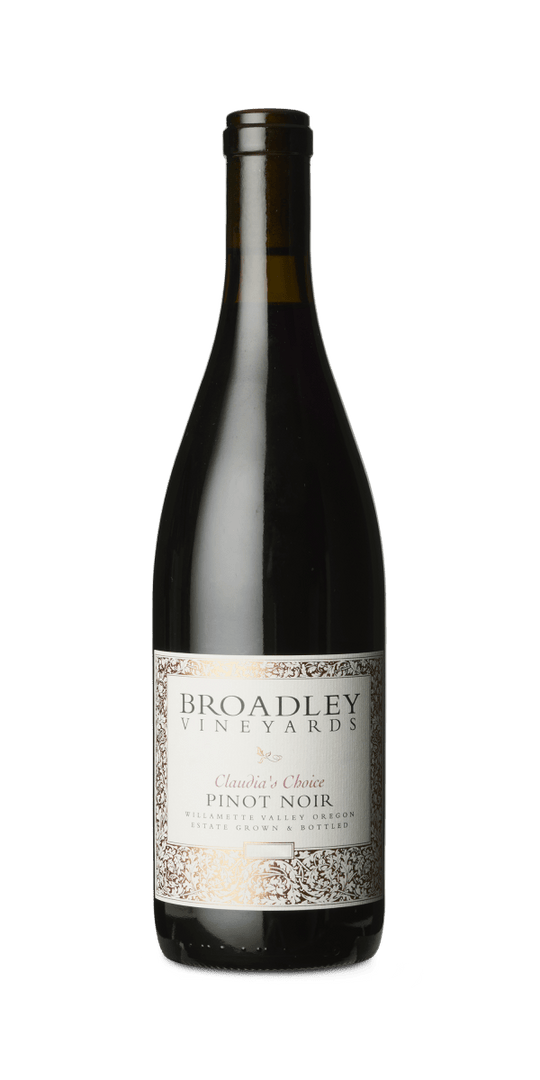 Broadley Winery, Claudia's Choice, Pinot Noir, Willamette Valley, 2019 - bottlehero.dk