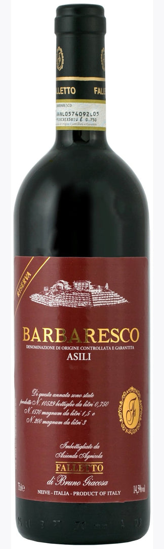Bruno Giacosa, Barbaresco Riserva Asili, 2016 - bottlehero.dk