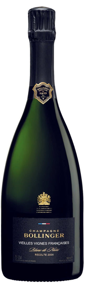 Champagne Bollinger, Champagne Blanc de Noirs Vieilles Vignes Françaises Brut, 2008 - bottlehero.dk