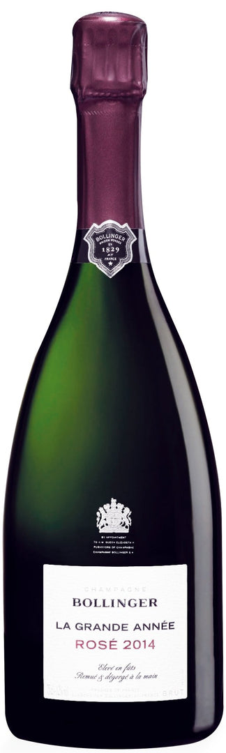 Champagne Bollinger, Champagne La Grande Année Brut Rosé, 2014 - bottlehero.dk