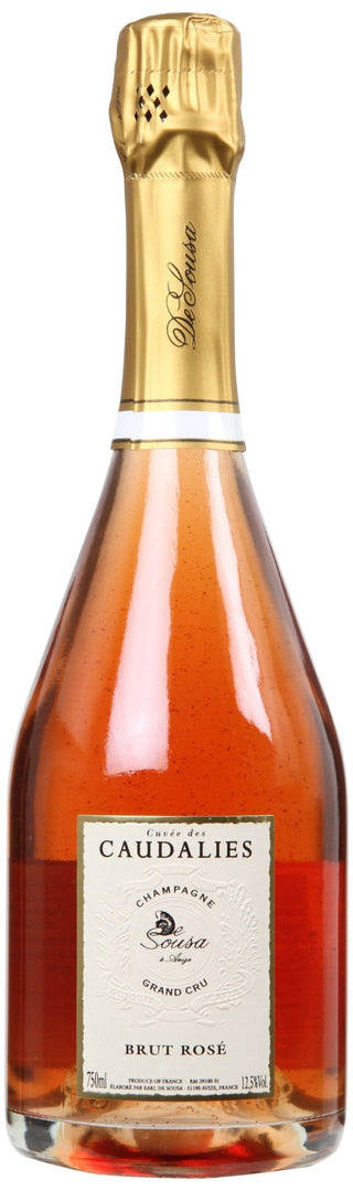 Champagne De Sousa, Champagne Cuvée Caudalies Rosé Brut BIO - bottlehero.dk