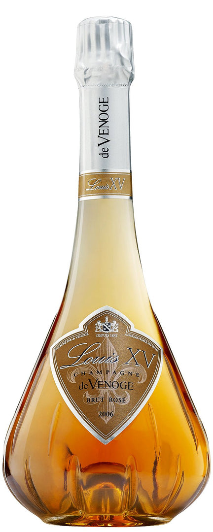 Champagne de Venoge, Champagne Louis XV Extra Brut Millésimé Rosé, 2006 - bottlehero.dk