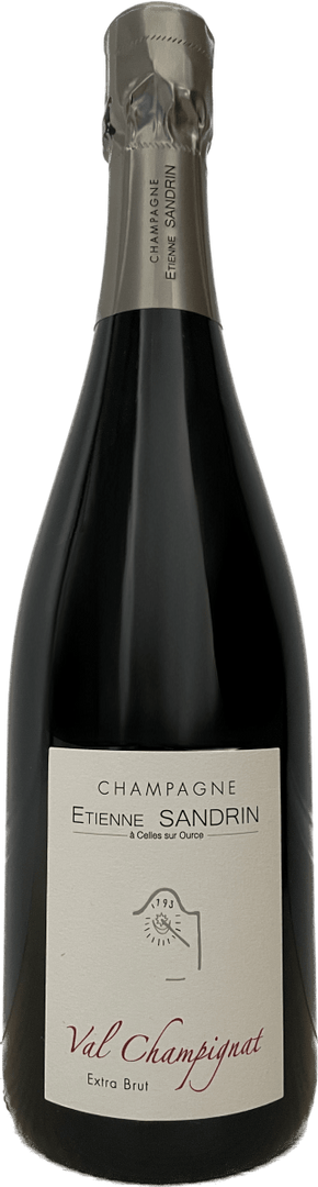 Champagne Etienne Sandrin Val Champignat 2018 - bottlehero.dk