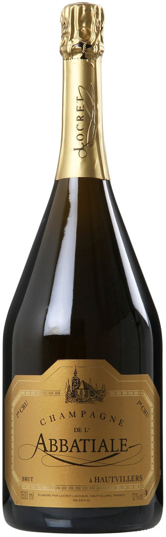 Champagne Locret-Lachaud, Champagne Cuvée Prestige Abbatiale 1. Cru Magnum - bottlehero.dk