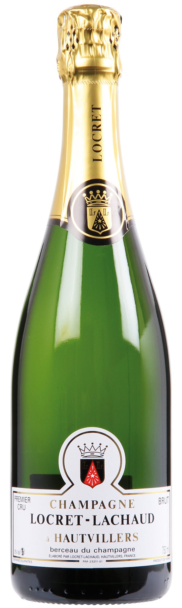 Champagne Locret-Lachaud, Champagne Traditionelle Brut 1. Cru - bottlehero.dk
