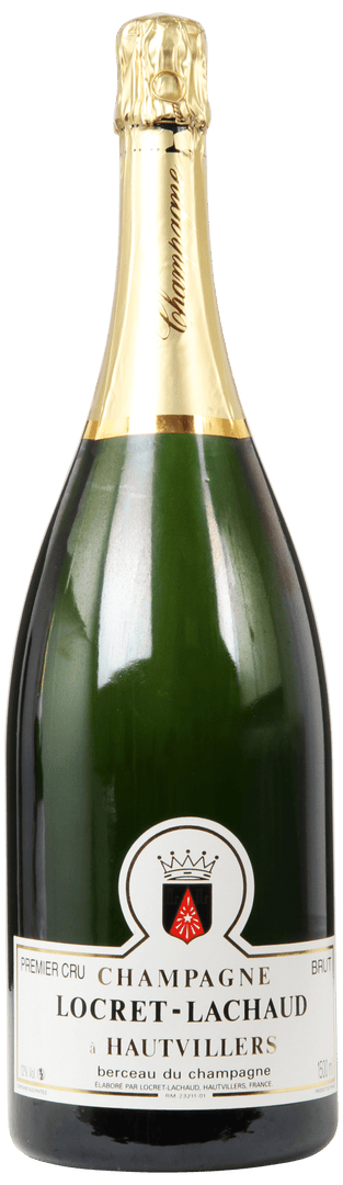 Champagne Locret-Lachaud, Champagne Traditionnelle Brut 1. Cru MAGNUM 150cl - bottlehero.dk