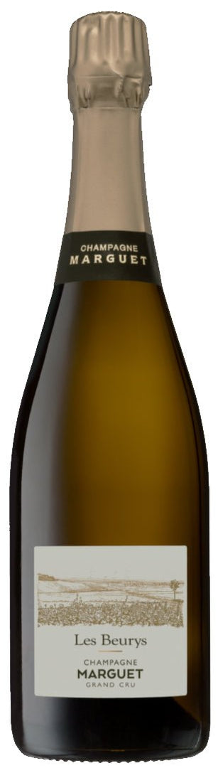 Champagne Marguet, Champagne Les Beurys Grand Cru Brut Nature BIO, 2016 - bottlehero.dk