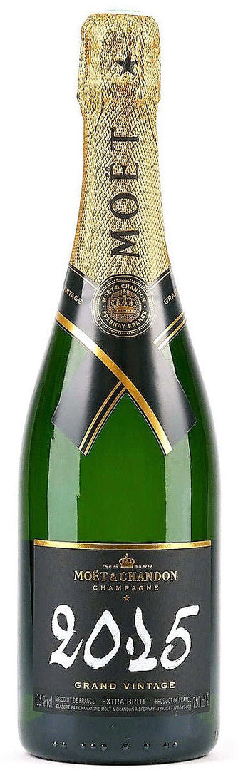 Champagne Moët & Chandon, Champagne Moët Grand Vintage Extra Brut, 2015 - bottlehero.dk