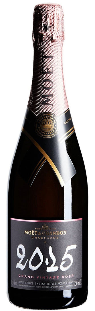 Champagne Moët & Chandon, Champagne Moët Grand Vintage Rosé Extra Brut, 2015 - bottlehero.dk