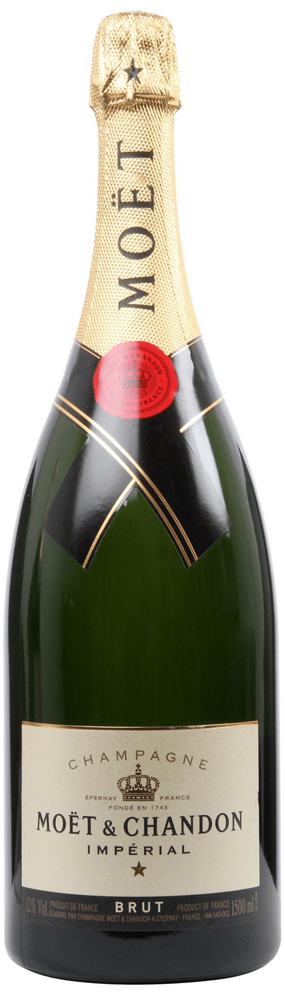 Champagne Moët & Chandon, Champagne Moët Impérial Brut - Magnum 1,5L - bottlehero.dk
