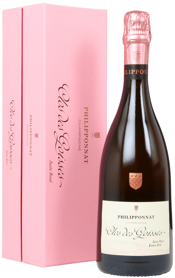 Champagne Philipponnat, Champagne Clos des Goisses Extra Brut Juste Rosé, 2007 - bottlehero.dk