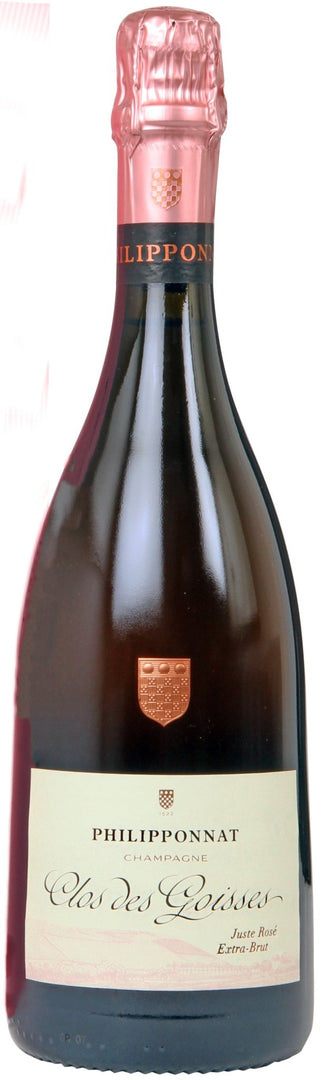 Champagne Philipponnat, Champagne Clos des Goisses Extra Brut Juste Rosé, 2009 - bottlehero.dk