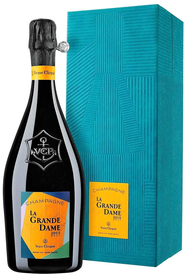 Champagne Veuve Clicquot, Champagne Clicquot La Grande Dame Brut - Gaveæske, 2015 - bottlehero.dk