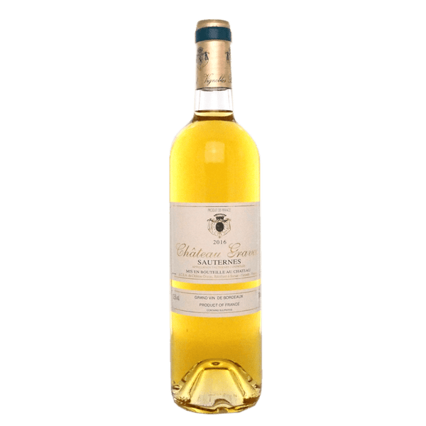 Chateau Gravas Barsac Sauternes 2016 0,75 - bottlehero.dk