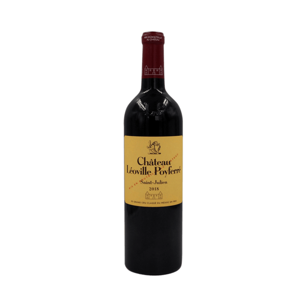 Chateau Leoville Poyferre Saint Julien 2018 - bottlehero.dk