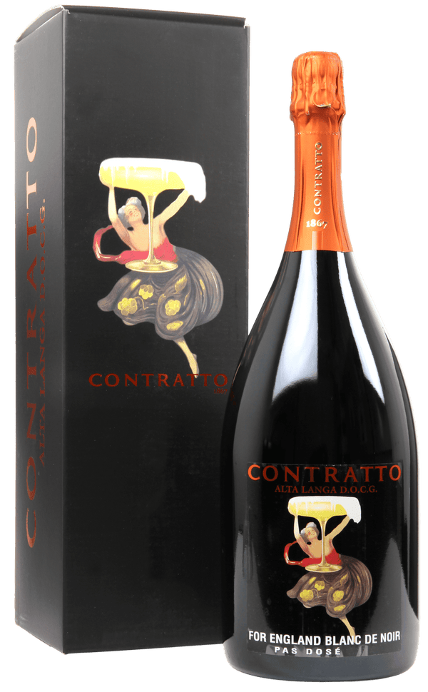 Contratto, Alta Langa For England Blanc de Noir Pas Dosé 1,5L, 2016 - bottlehero.dk