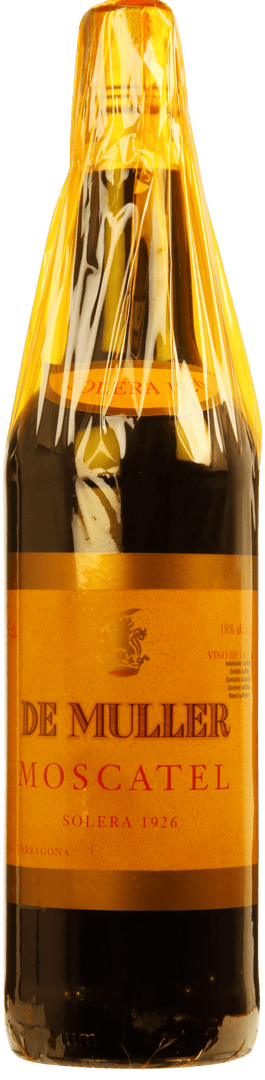 De Muller, Tarragona Solera Dulce Moscatel Rancio - 18%, 1926 - bottlehero.dk