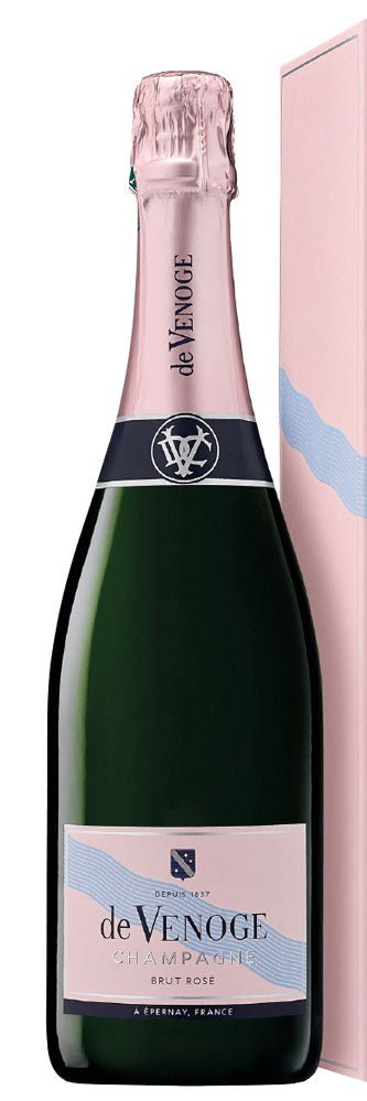 de Venoge Champagne Cordon Bleu Brut Rosé - bottlehero.dk