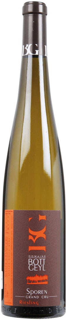 Domaine Bott Geyl, Riesling Sporen Grand Cru Très Vielles Vignes BIO, 2016 - bottlehero.dk
