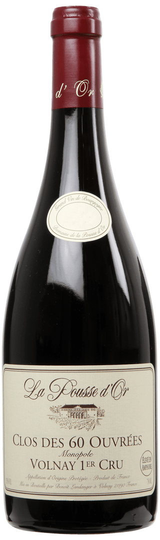 Domaine de la Pousse d'Or, Volnay Clos des 60 Ouvrées 1. Cru Amphore BIO, 2018 - bottlehero.dk
