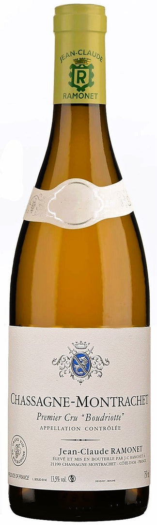 Domaine Jean-Claude Ramonet, Chassagne-Montrachet Boudriotte 1.Cru, 2018 - bottlehero.dk